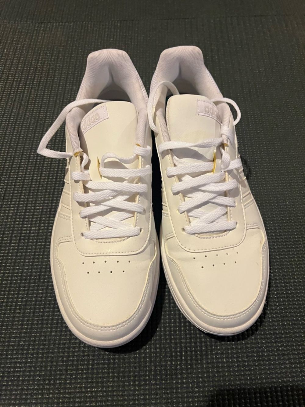 adidas White Low-Top Casual Sneakers